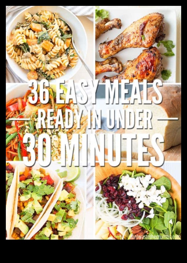 Time-Saving Treats: Enjoyable 30-Minute Meals for Everyone