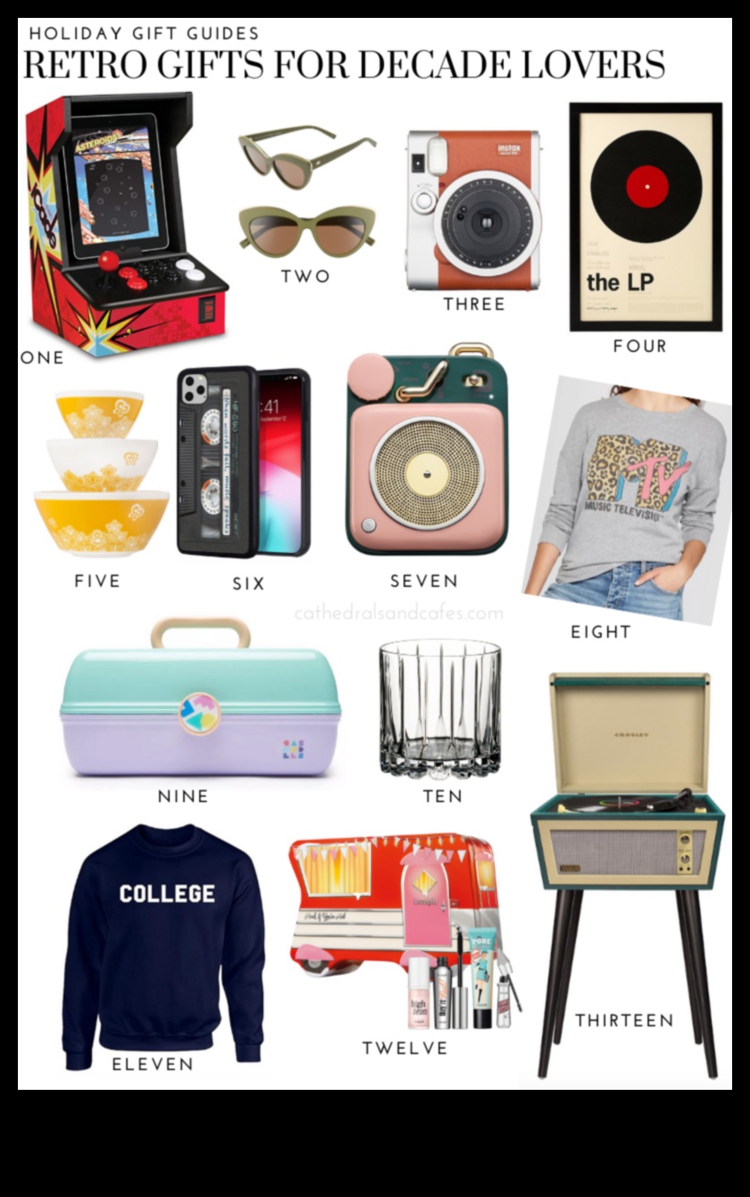 Retro Reverie: Vintage and Retro-Inspired Gifts for the Nostalgic Man