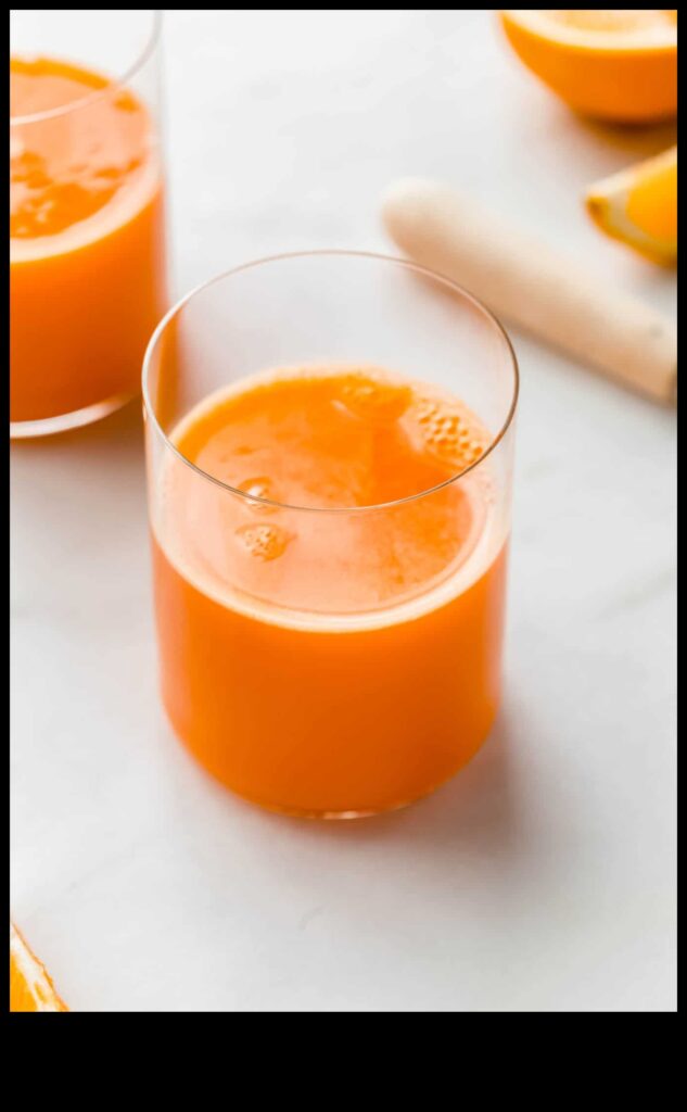 A Sunny Boost Pure and Invigorating Carrot-Orange Juice Bliss 1