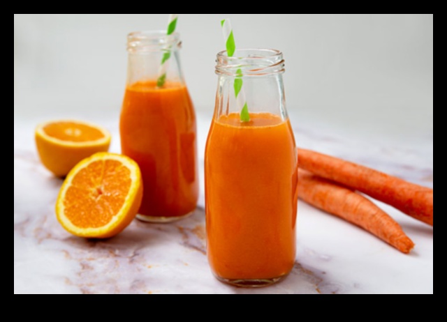 Pure and Invigorating: Elevating Your Day with Carrot-Orange Juice Bliss