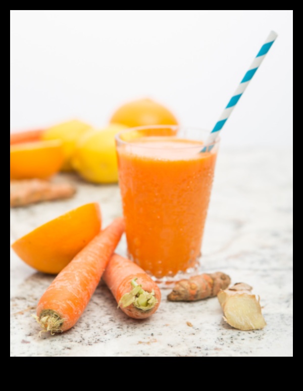 Pure and Invigorating: Elevating Your Day with Carrot-Orange Juice Bliss