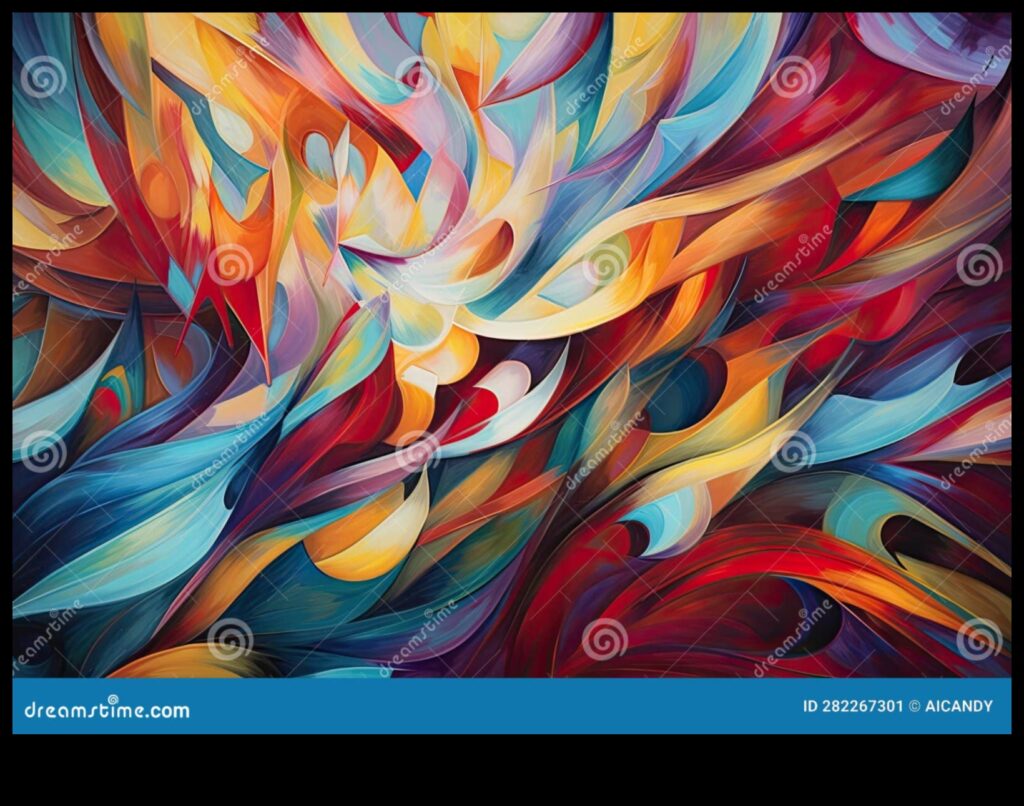 Abstract Allegro A Kinetic Symphony in Visual Form 1