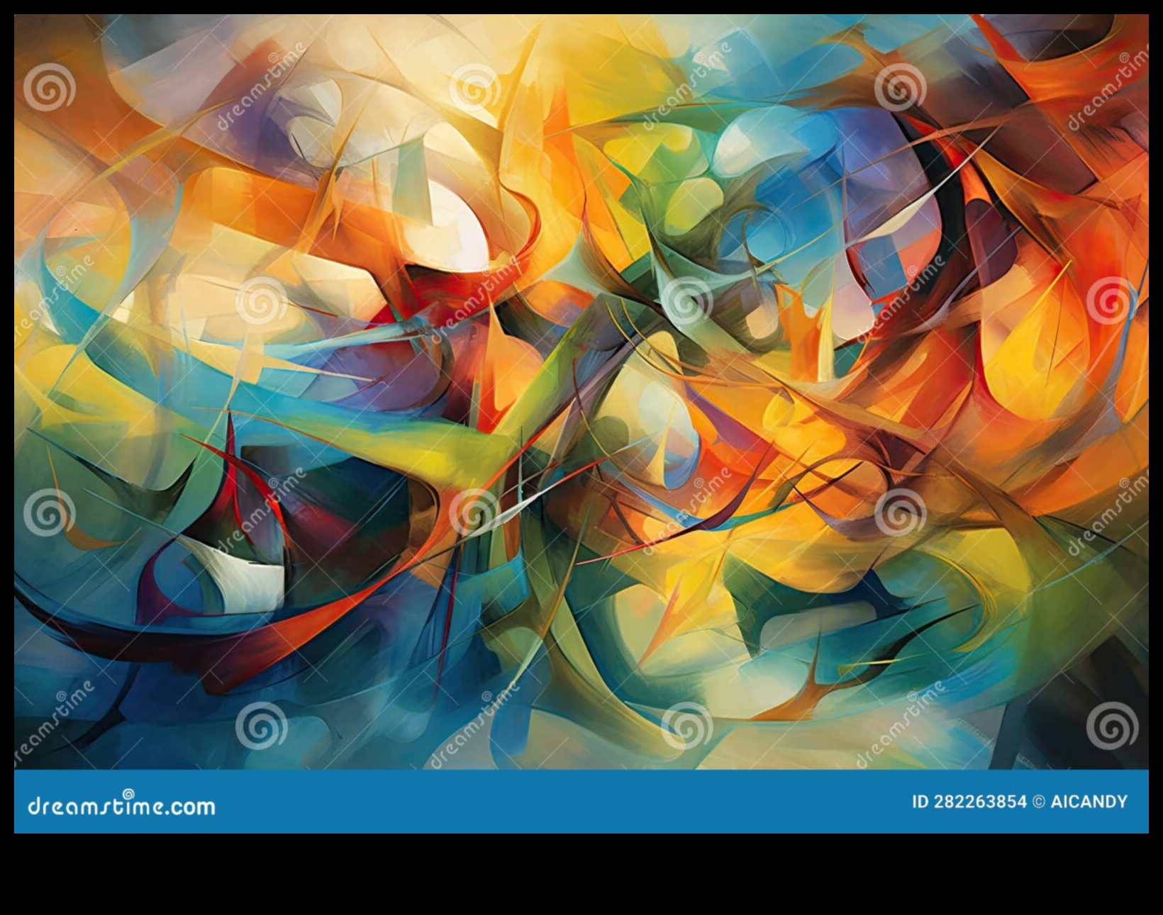 Abstract Harmonies: The Melodic Blend of Color and Form