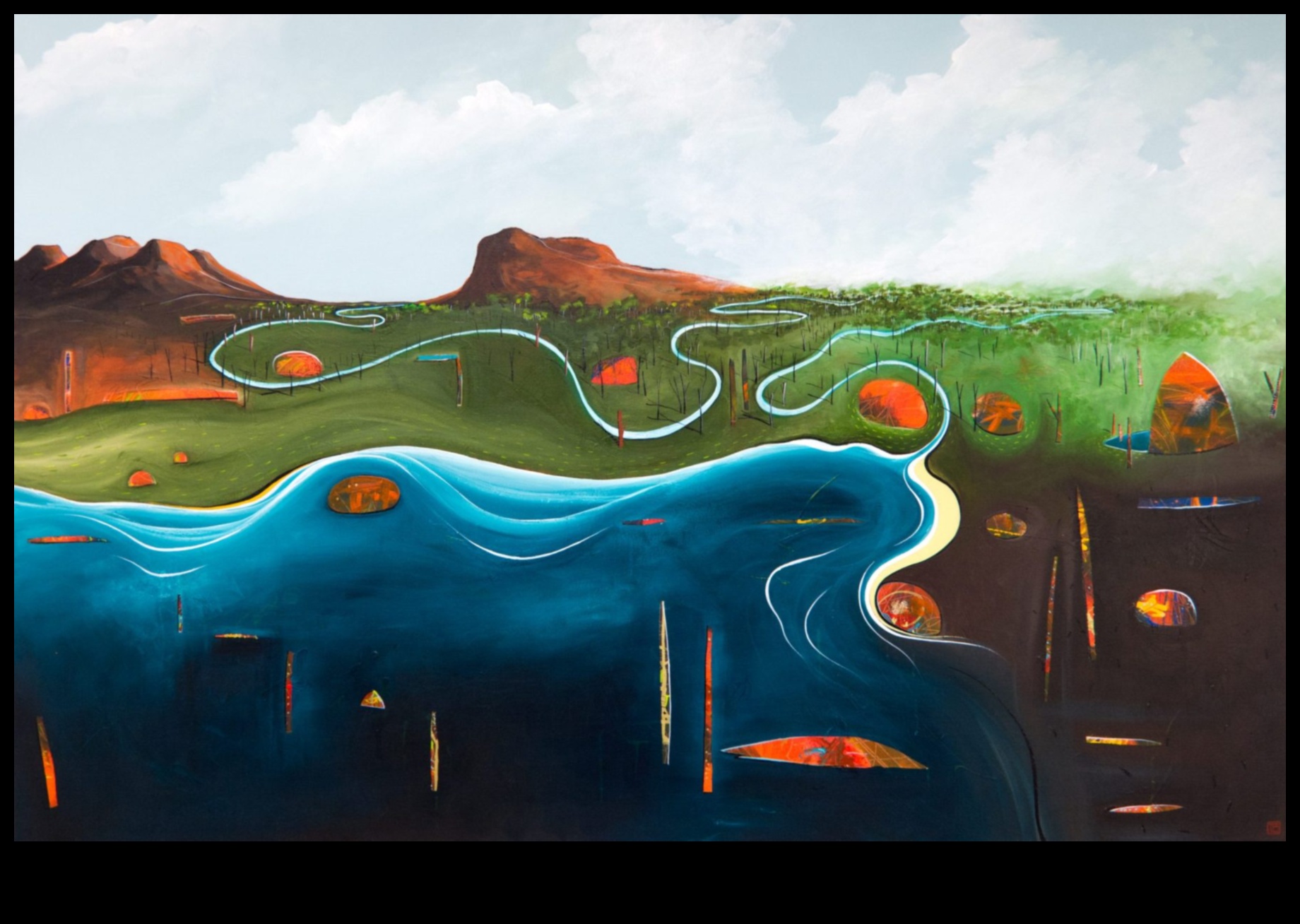 Abstract Landscapes: Exploring the Boundaries of Nature in Art