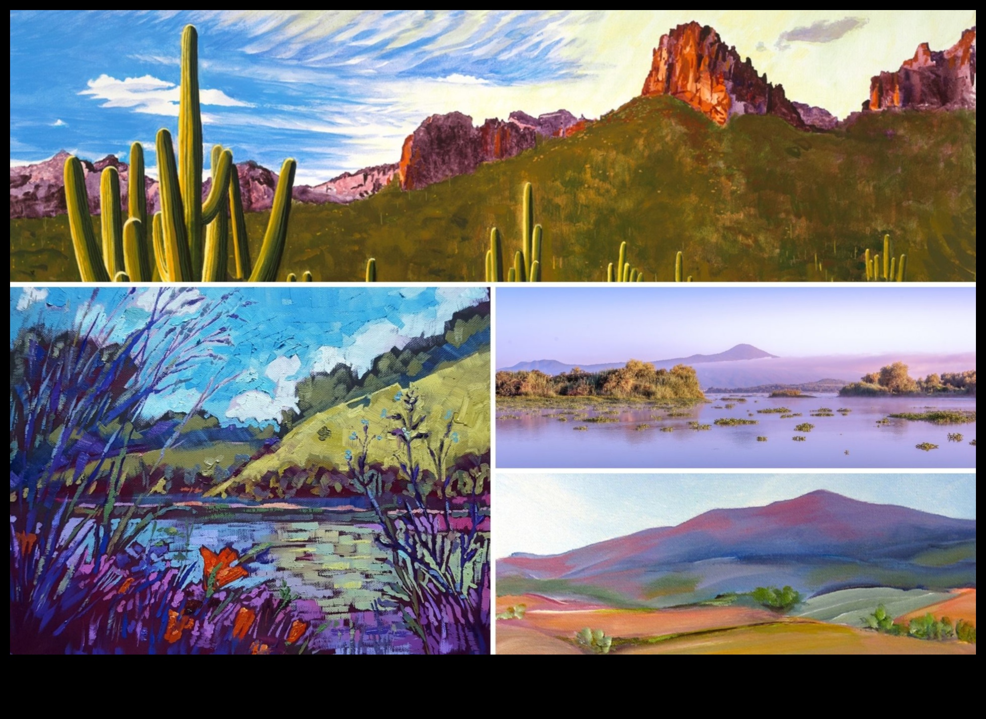 Abstract Realms: Navigating the Imaginary Landscapes of Art