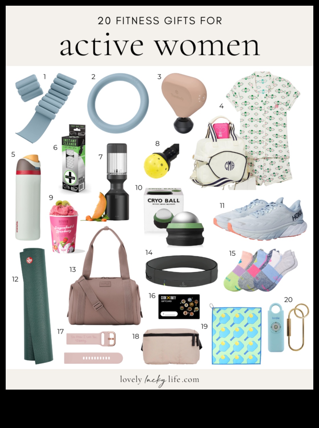 Active Admirer: Sports and Fitness Gifts for the Athletic Woman