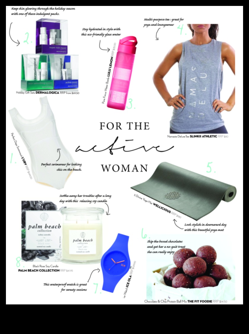 Active Admirer: Sports and Fitness Gifts for the Athletic Woman