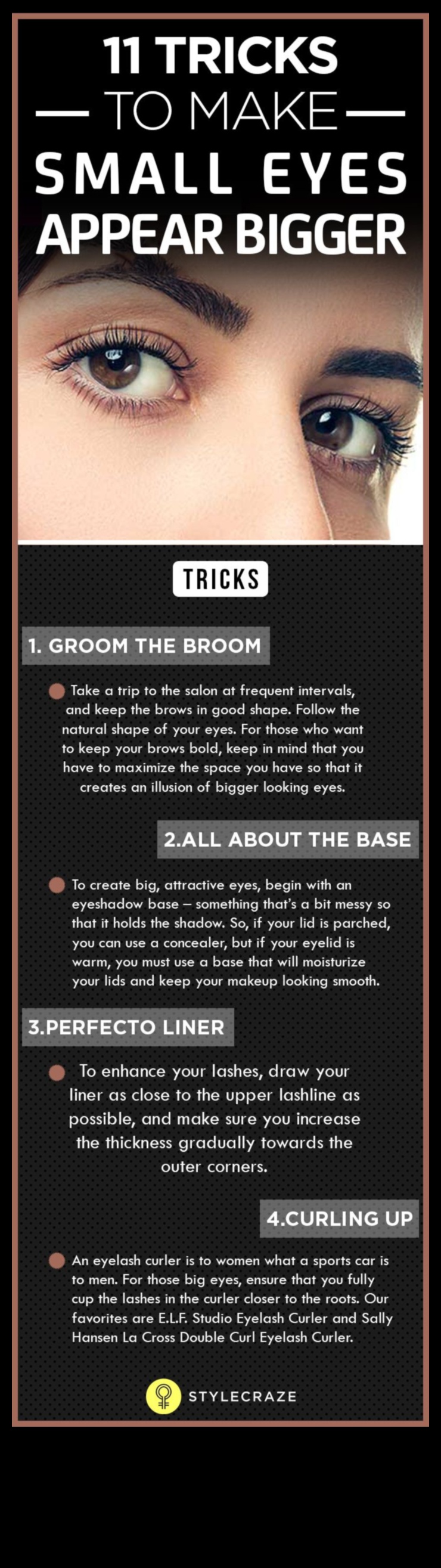 Everyday Makeup for Small Eyes: Tips for Opening and Enlarging