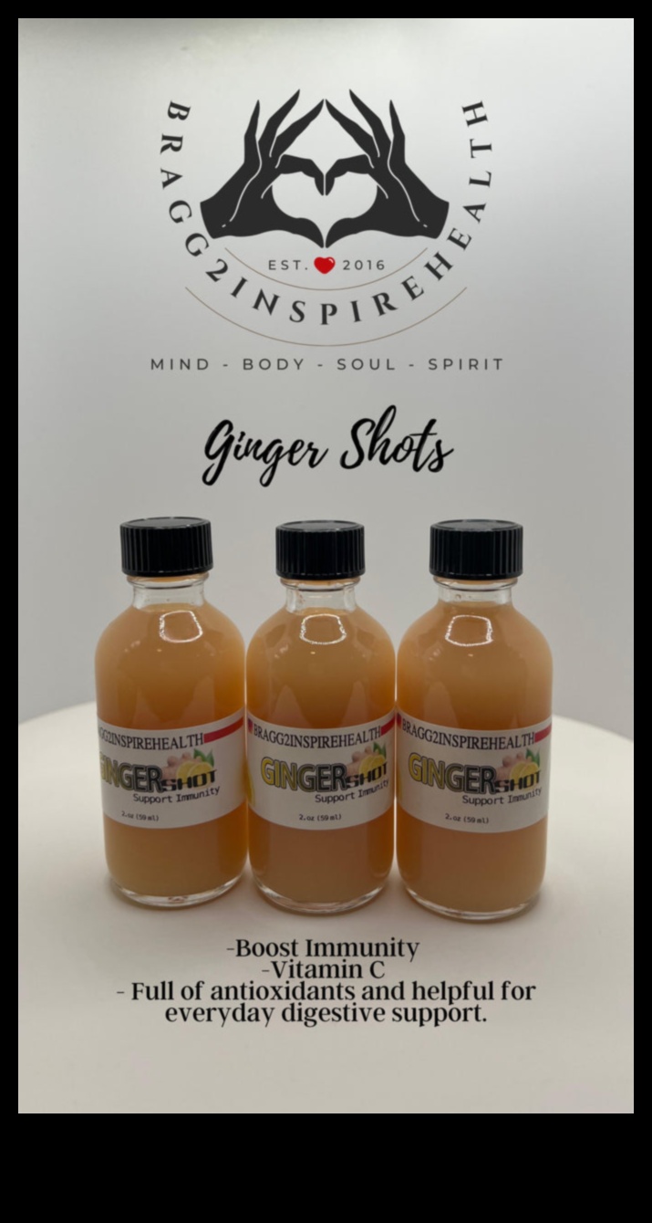 Antioxidant Boost: Nourishing Your Body with Healthy Ginger Shots