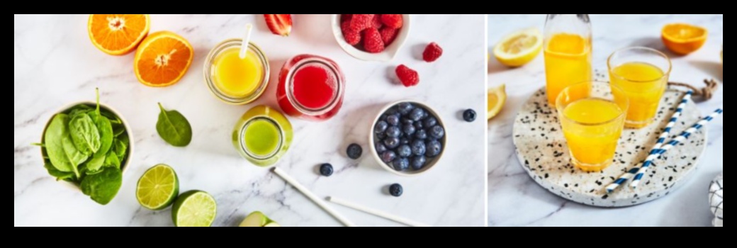Antioxidant Boost: Nourishing Your Body with Colorful Fresh Juices