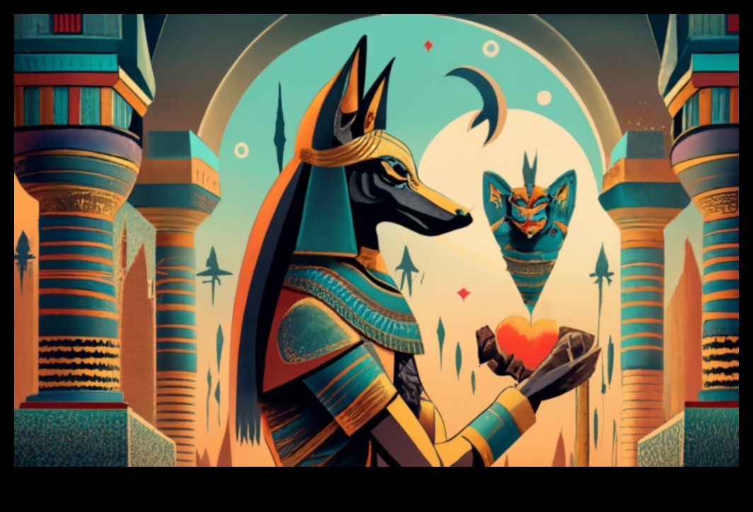 Anubis The Jackal-headed God of Death and the Underworld in Egyptian Art 3 Anubis Artistry: The Jackal-headed God in Egyptian Culture