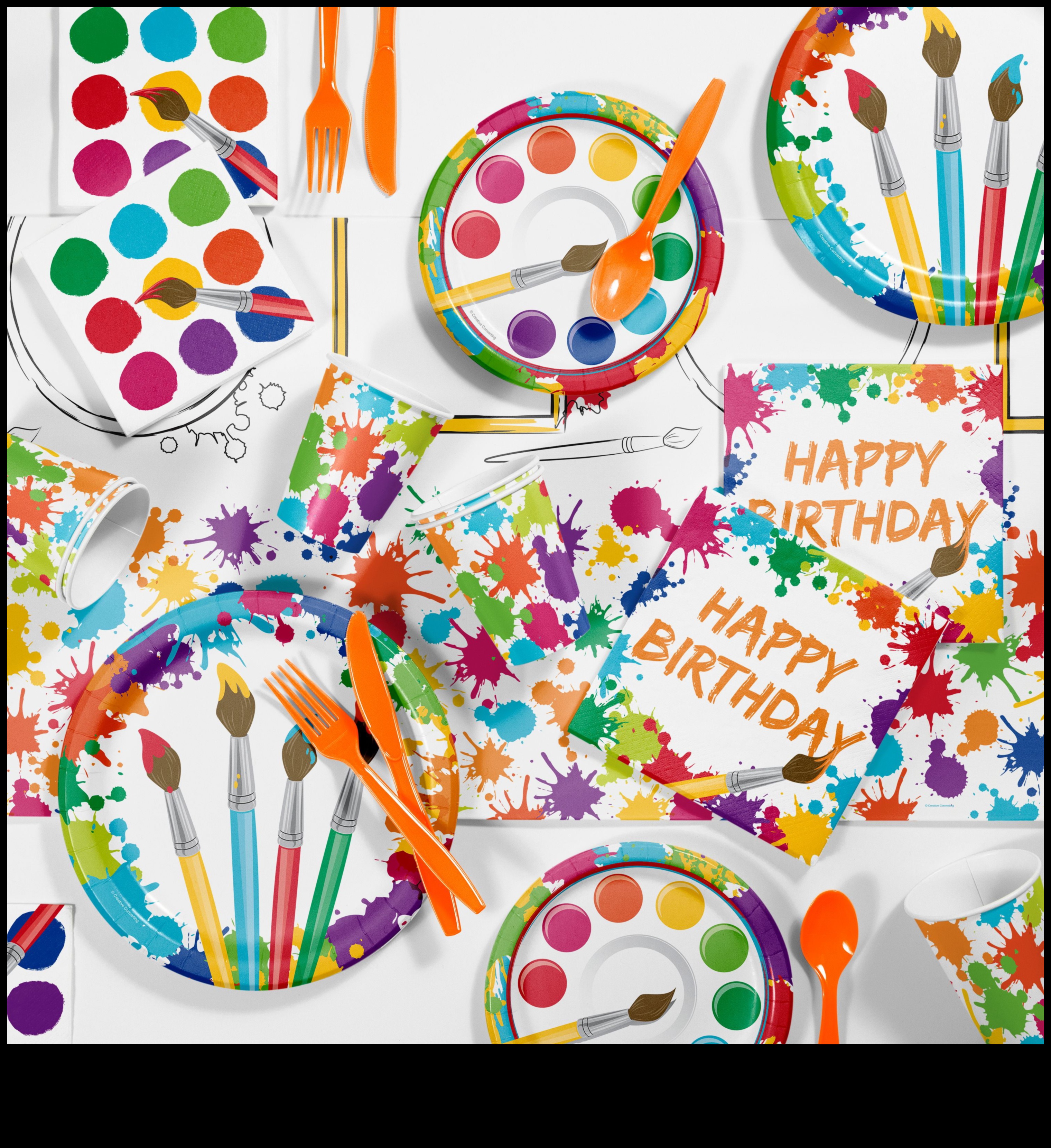 Artsy Aspirations: Creative Supplies for an Artistic Birthday Celebration