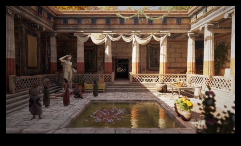 Atrium Aesthetics The Art of Roman Courtyards 1