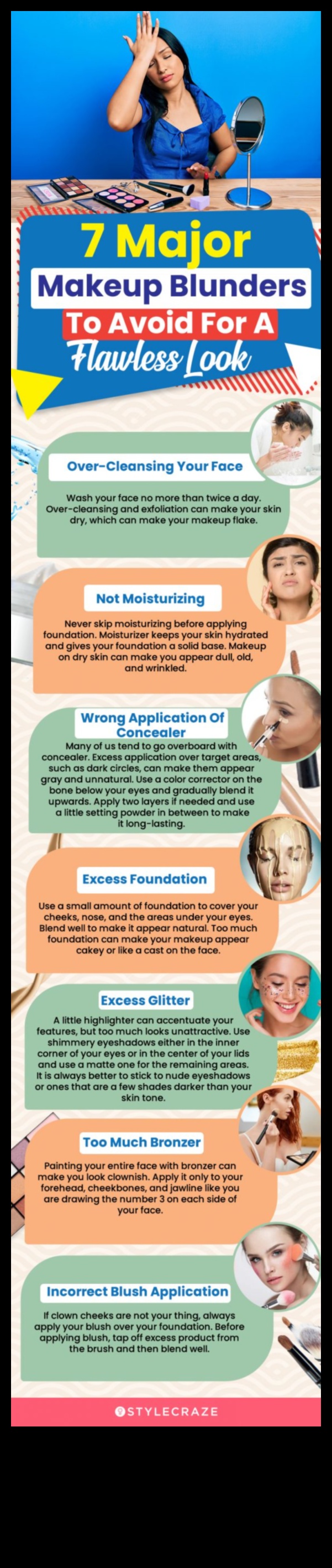Avoid These 7 Common Makeup Tool Mistakes for a Flawless Finish 2 Common Mistakes with Makeup Tools: Pitfalls to Avoid for a Perfect Finish