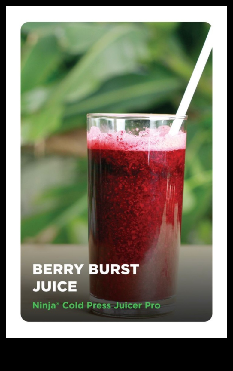 Berry Burst: Exploring the Intensity of Flavor in Fresh Berry Juices