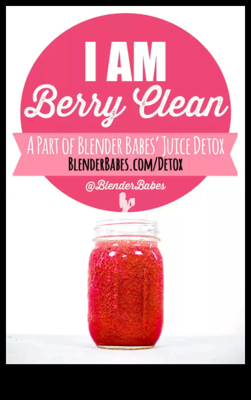 Berry Clean: Kickstart Your Day with Cleansing Detox Juice Goodness