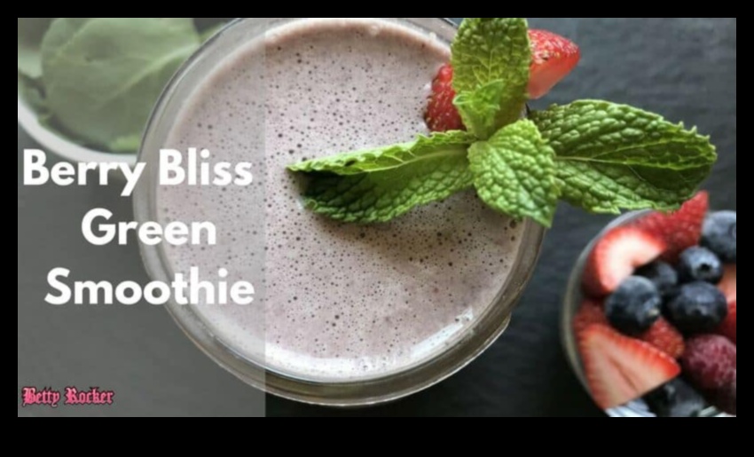 Berry and Greens Bliss: Combining the Best of Both Worlds in Smoothies
