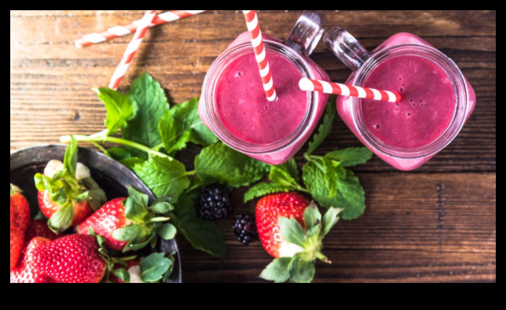 Berry and Greens Bliss: Combining the Best of Both Worlds in Smoothies