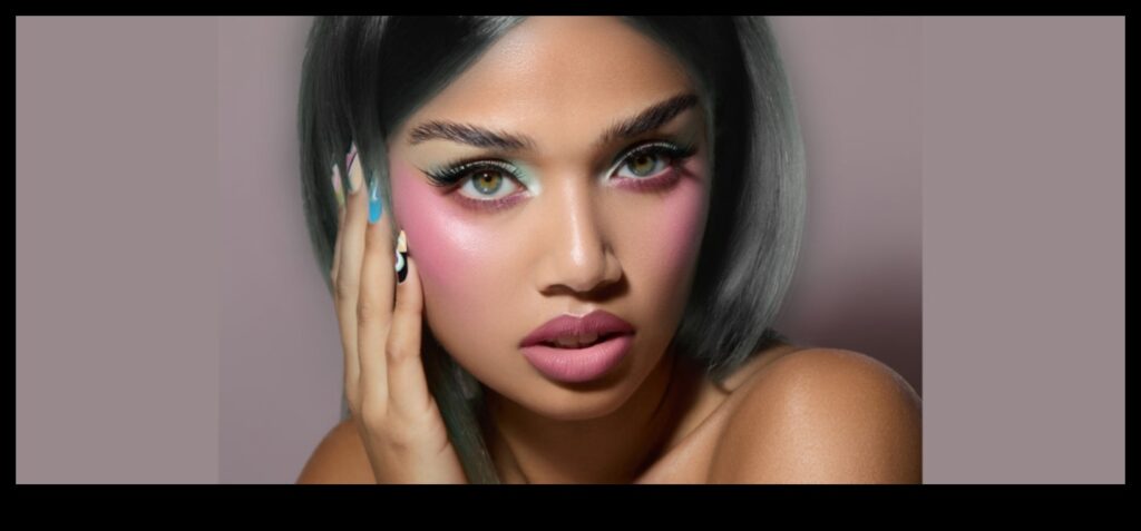 Bold Blush, Bold Choices Embrace the Power of Statement Colors in Your Makeup Routine 1