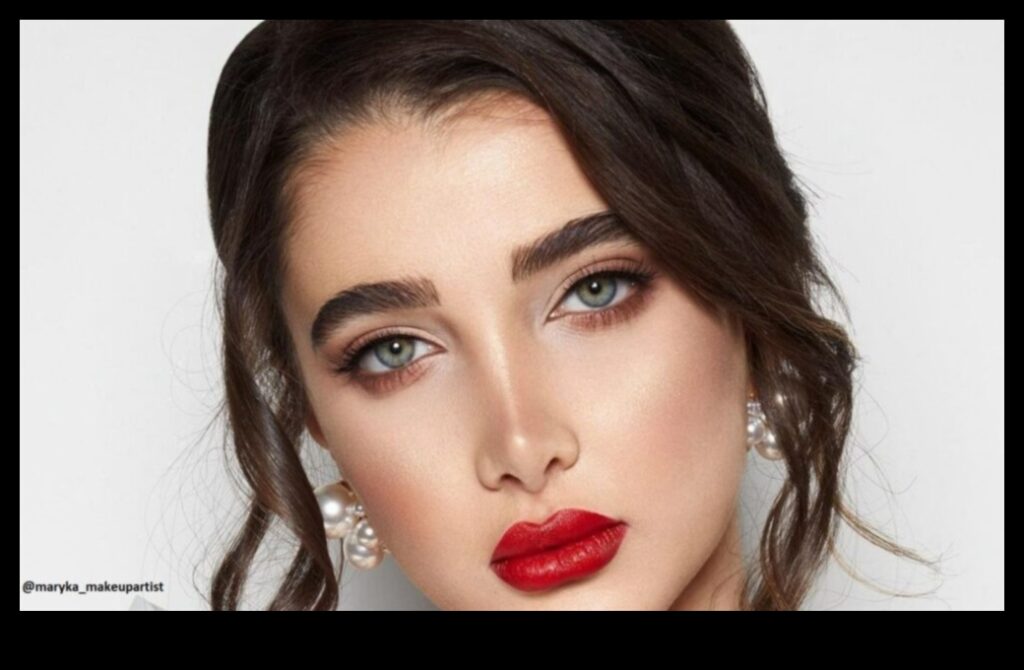 Bold Lips, Bold Choices Embrace the Power of Statement Colors in Evening Makeup 1