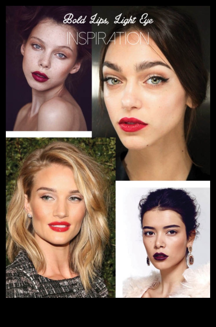 Bold Lips, Soft Eyes: Achieving Balance with Glam Makeup Styles