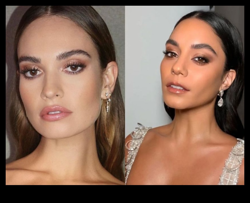 Bold Lips, Soft Eyes: Achieving Balance with Glam Makeup Styles