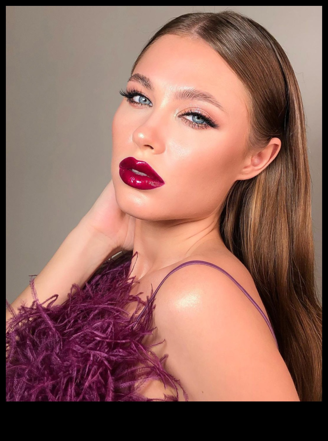 Bold Lips, Soft Eyes: Achieving Balance with Glam Makeup Styles