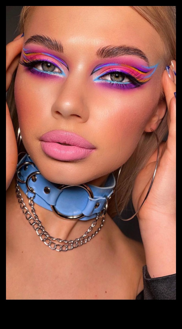 Bold and Bright: The Allure of Vivid Colors in Glamorous Makeup Styles