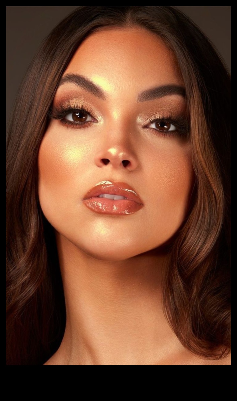 Bold and Bronze: The Allure of Warm Tones in Glam Makeup Styles