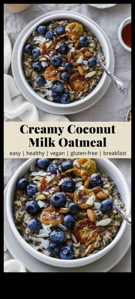 Breakfast Elegance Start Your Day Right with Creamy Coconut Milk 1