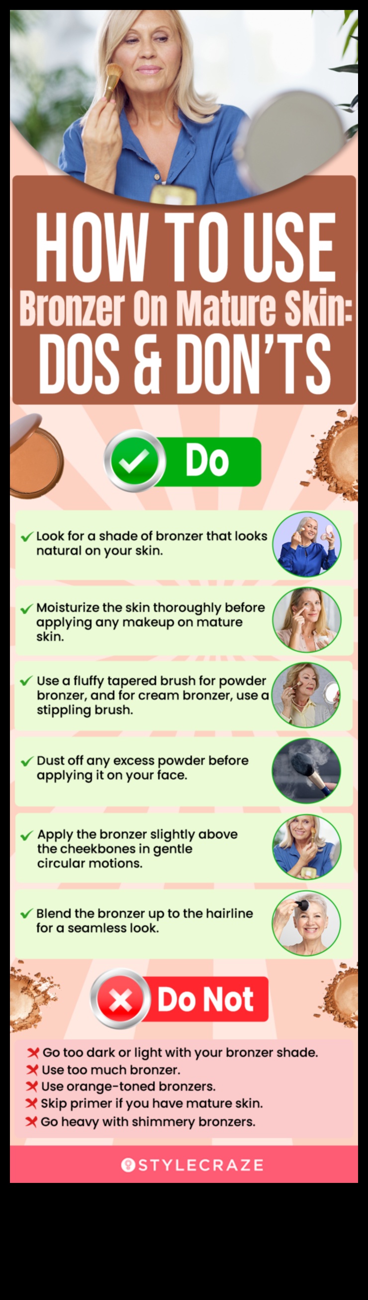 Bronzer and Aging: Enhancing Mature Skin for a Youthful Radiance