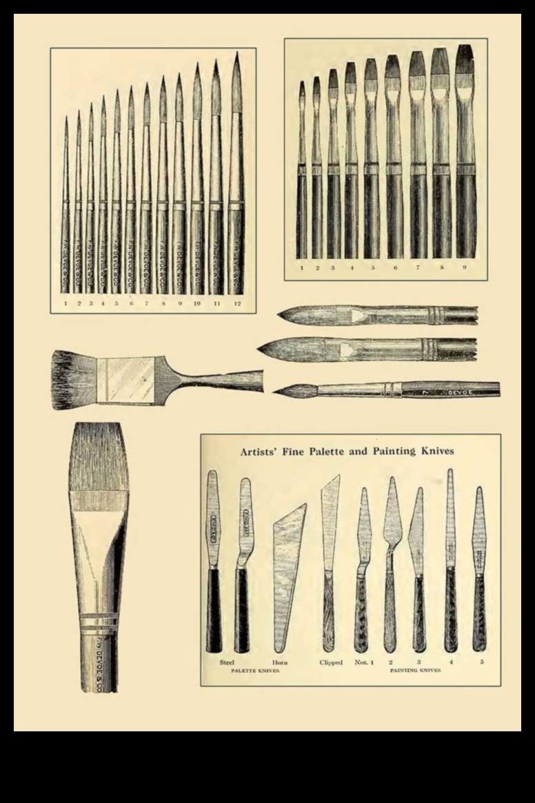 Brushes and Chisels: Tools of the Trade in Ancient Art