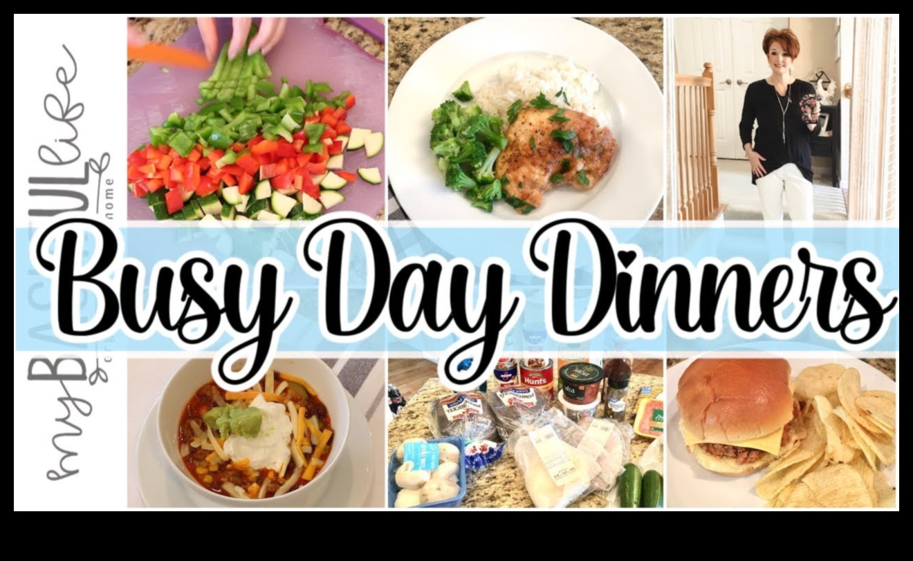 Busy Day Bites: Tasty 30-Minute Meals for Hectic Schedules