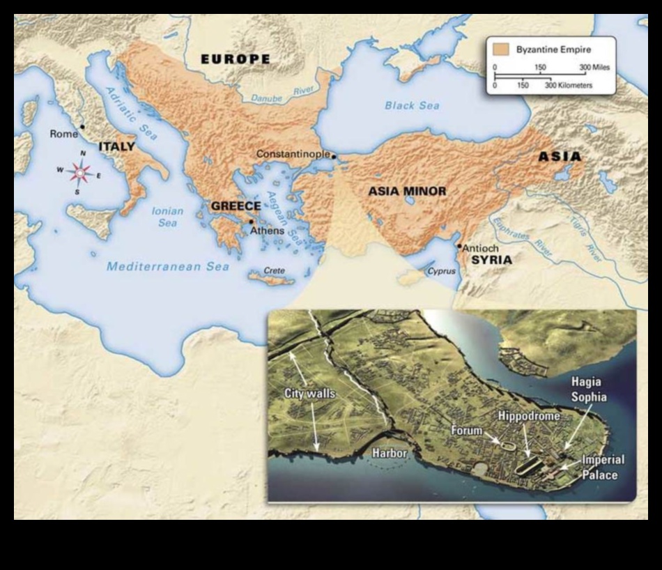 Byzantine Borders: The Influence of Geographical Boundaries on Art