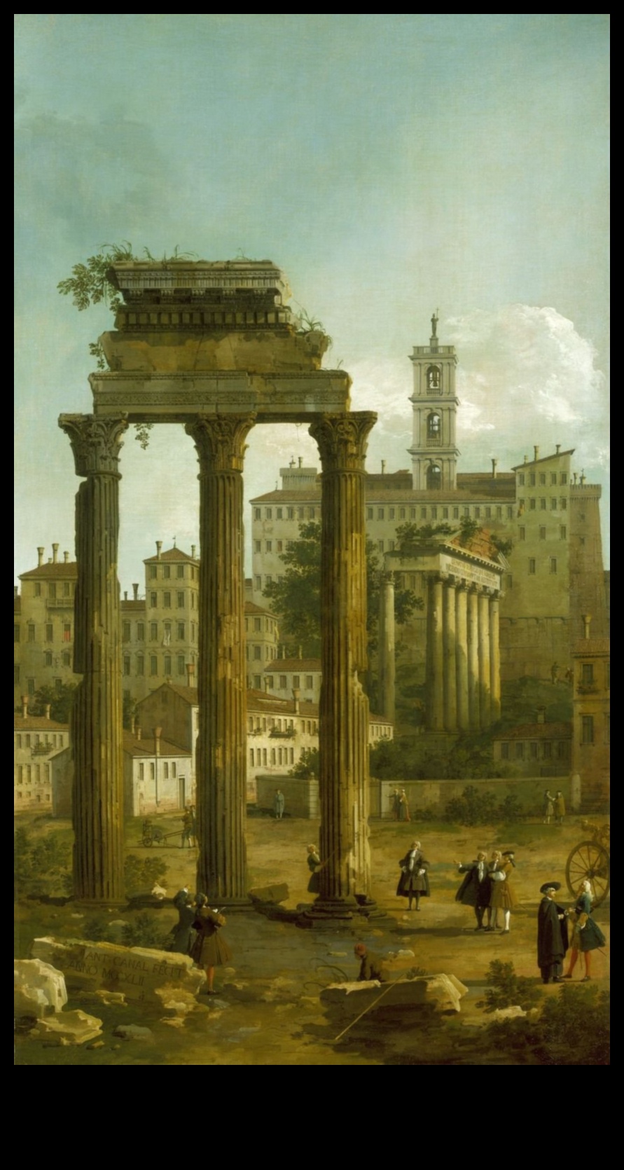 Capitolium Canvases: Artistic Representations of Roman Temples