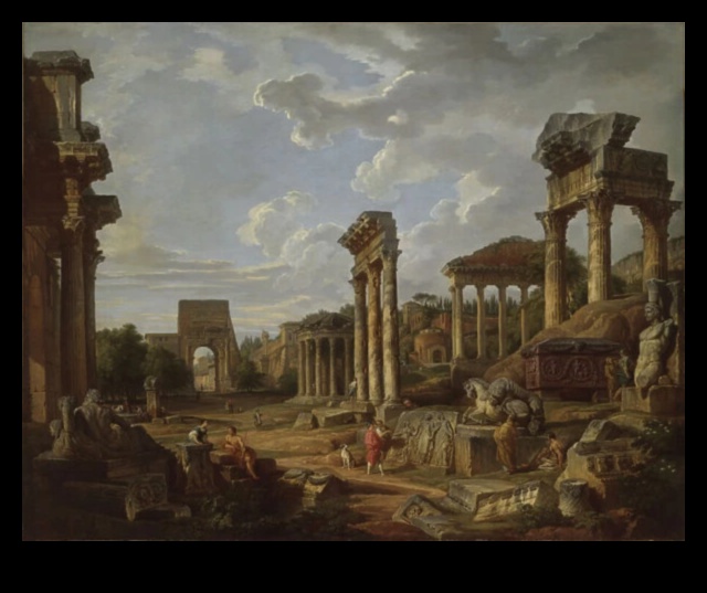 Capitolium Canvases: Artistic Representations of Roman Temples