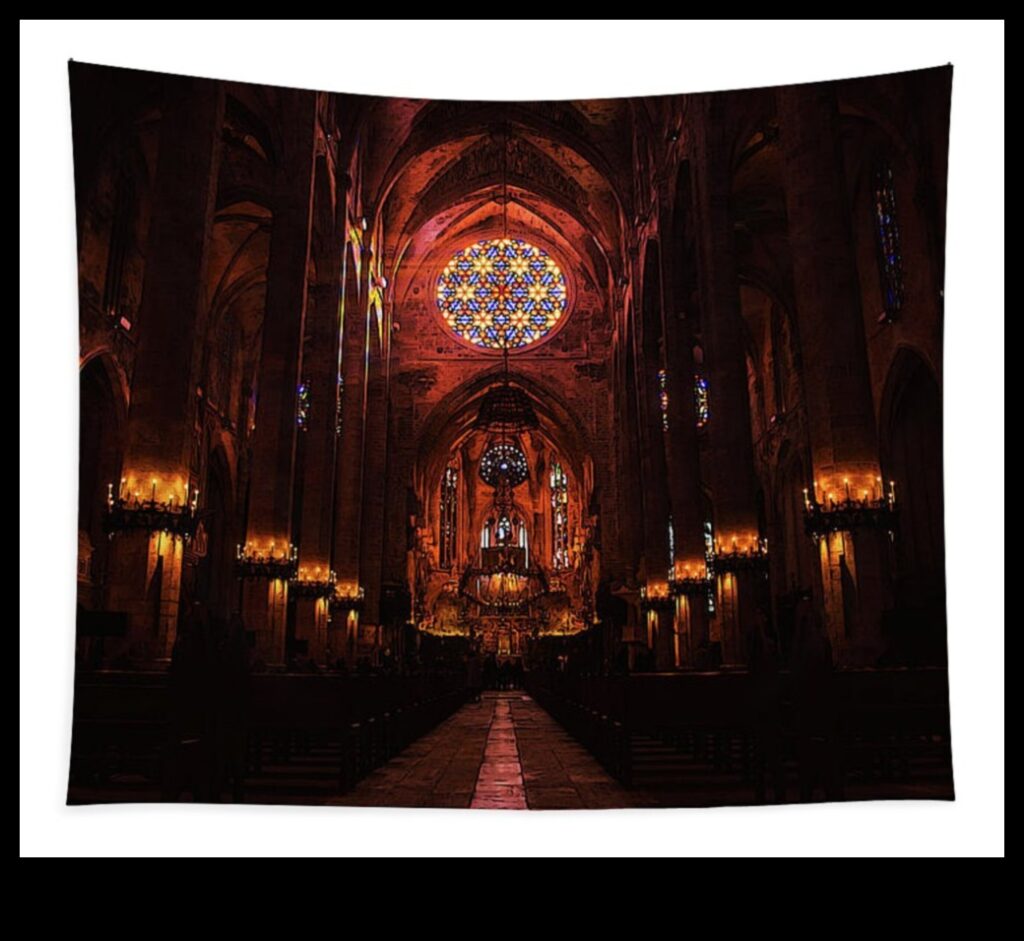 Cathedral Canvases Gothic Murals as Artistic Tapestries of Faith 1