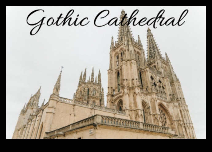 Cathedral Chronicles: Artistic Expressions in Gothic Religious Structures