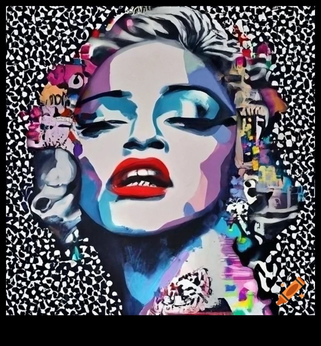 Celebrity Splash: Hollywood Glamour in Pop Art Portraiture