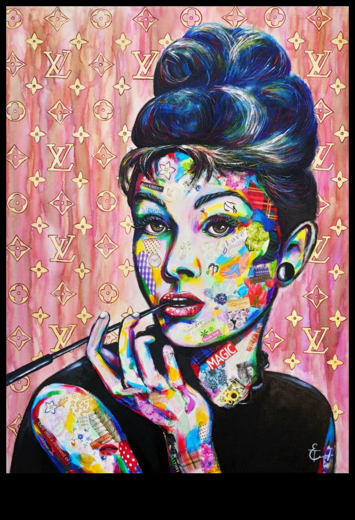 Celebrity Splash: Hollywood Glamour in Pop Art Portraiture