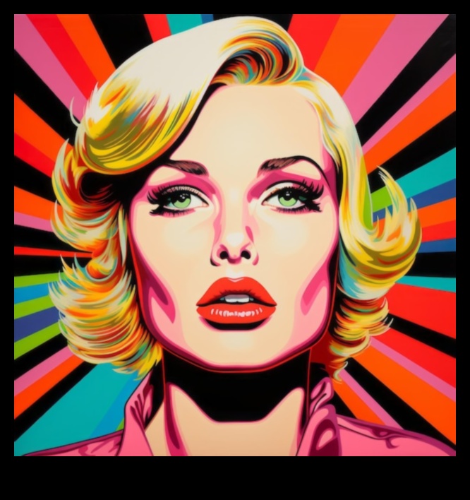 Celebrity Splash: Hollywood Glamour in Pop Art Portraiture