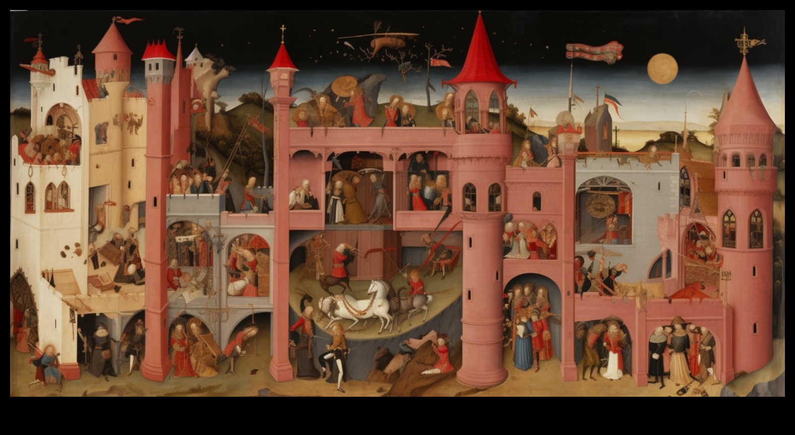 Chivalric Chronicles: Depicting Heroic Tales in Medieval Art