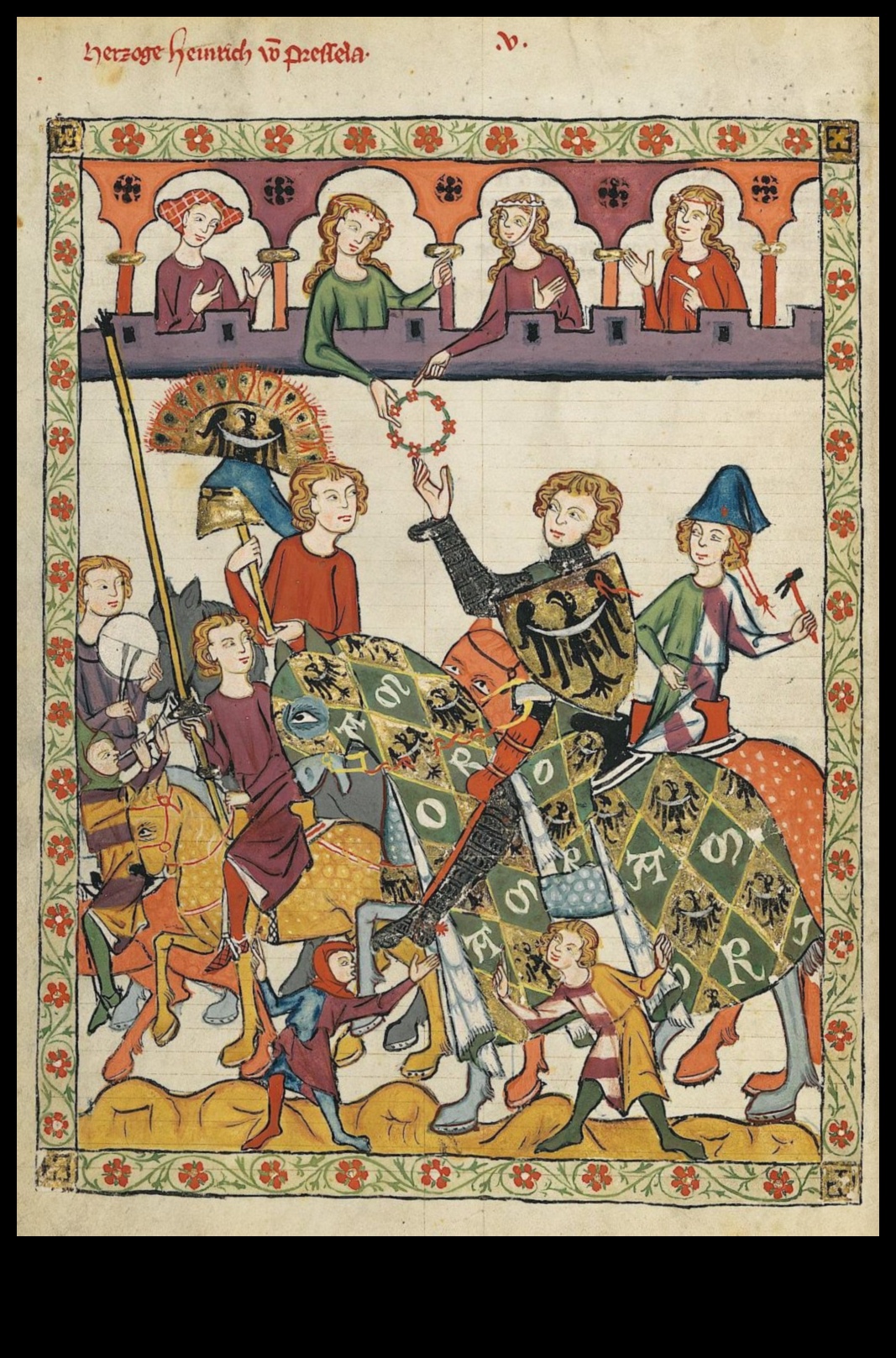 Chivalric Chronicles: Depicting Heroic Tales in Medieval Art