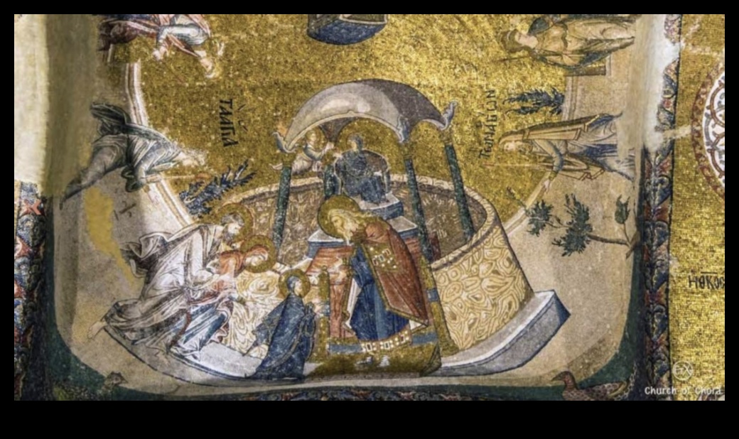 Chora Church Chronicles: Frescoes from the Byzantine Capital