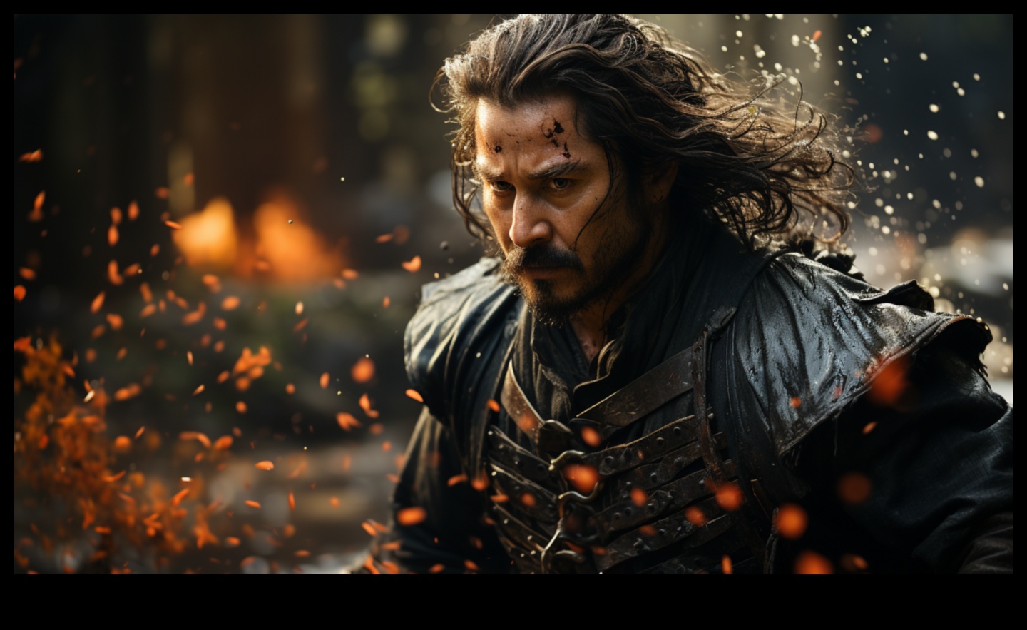 Cinematic Realism: Visual Storytelling in Artistic Frames