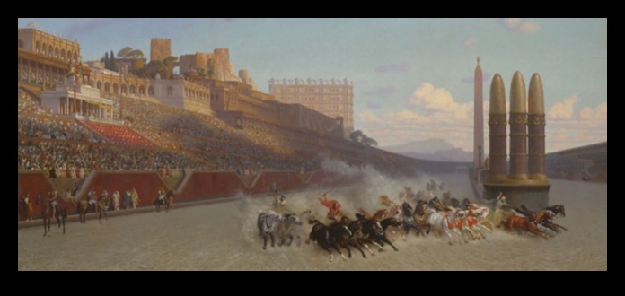 Circus Maximus Scenes: Celebrating Chariot Races in Art
