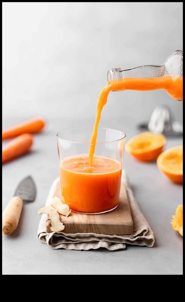 Citrus Infusion A Healthy Boost with Homemade Carrot-Orange Juice 1