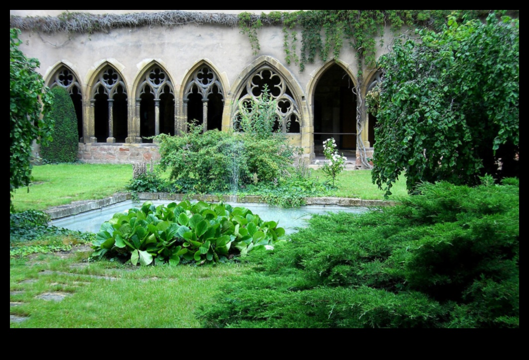 Cloistered Colors A Tour of the Vibrant Scenes in Gothic Monastic Courtyards 5 Cloistered Colors: Vibrant Scenes in Gothic Monastic Courtyards