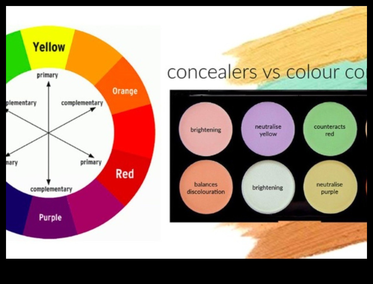 Color Theory in Concealing: How to Neutralize and Correct Various Tones