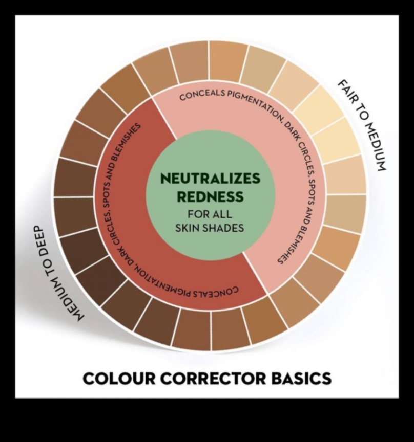 Color Theory in Powdering: How to Neutralize and Correct Various Tones